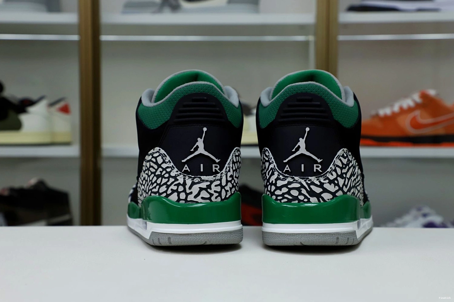 AIR PINE 3 JORDAN GREEN 0707